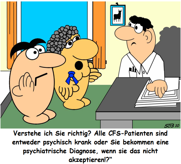 Comic zur Psychiatrisierung